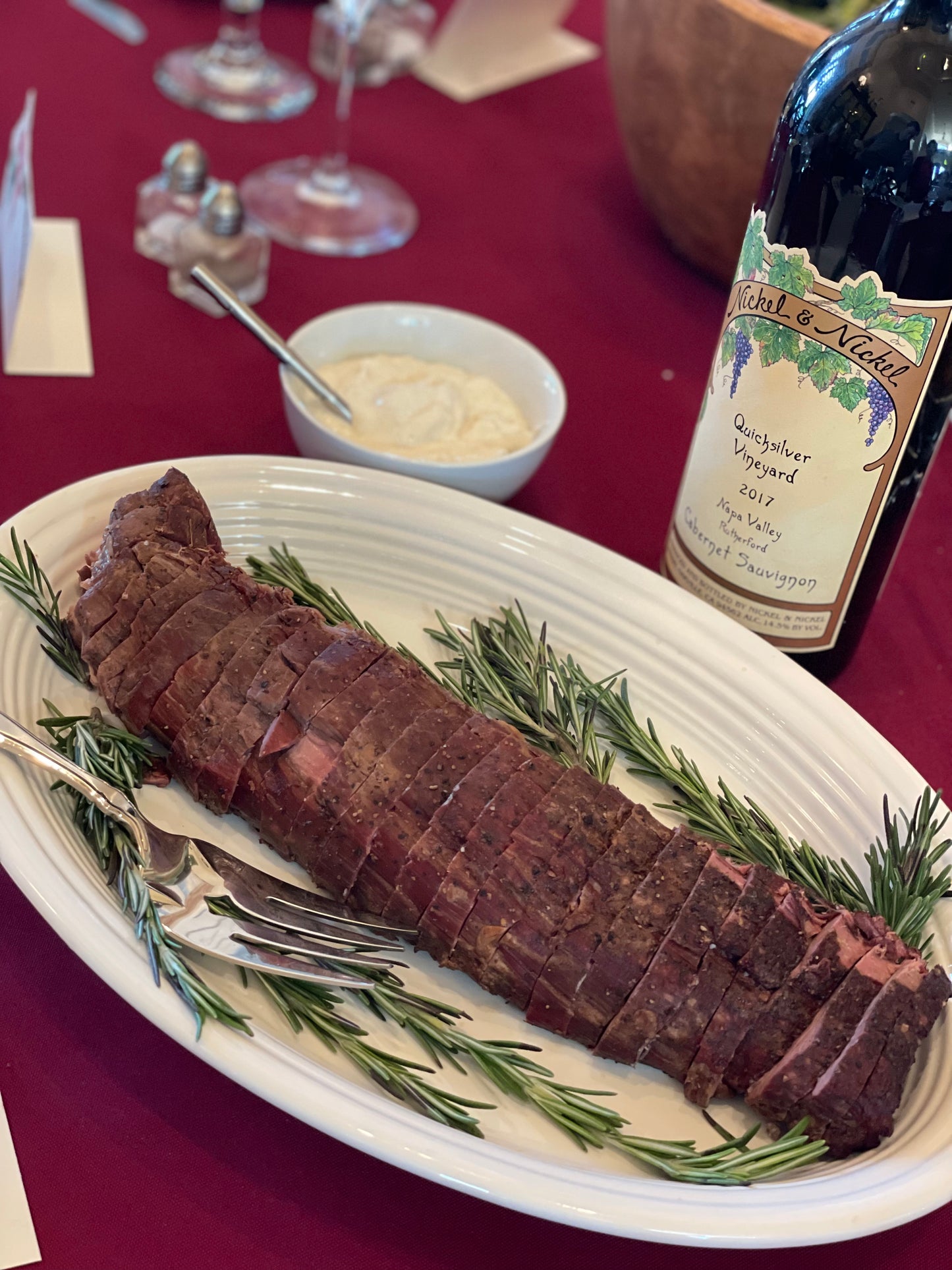 Easter Smoked Beef Tenderloin